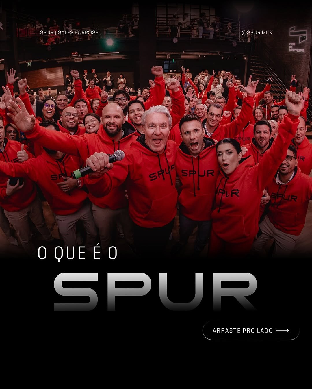 Post no Instagram do SPUR